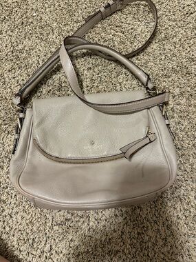 Kate Spade Vegan Leather Boerum Place Devin Pebbled Shoulder Handbag